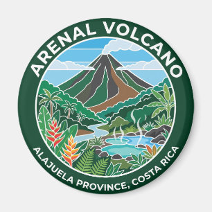 Arenal-Vulkan Costa Rica Magnet