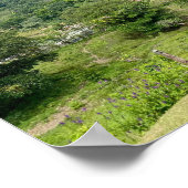 Arenal Vulkan in den Wolken Costa Rica Poster (Ecke)