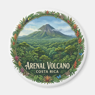 Arenal-Vulkan La Fortuna Costa Rica Magnet