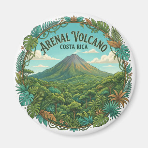 Arenal-Vulkan La Fortuna Costa Rica Magnet