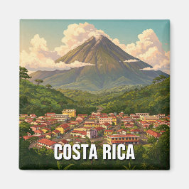 Arenal Vulkan La Fortuna Costra Rica Magnet