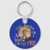 Aren't You Just A Ray Of Pure Joy Retro Saying Schlüsselanhänger (Rückseite)