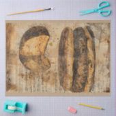 Arepa Bread Ephemera Collage Art Seidenpapier (Basteln)