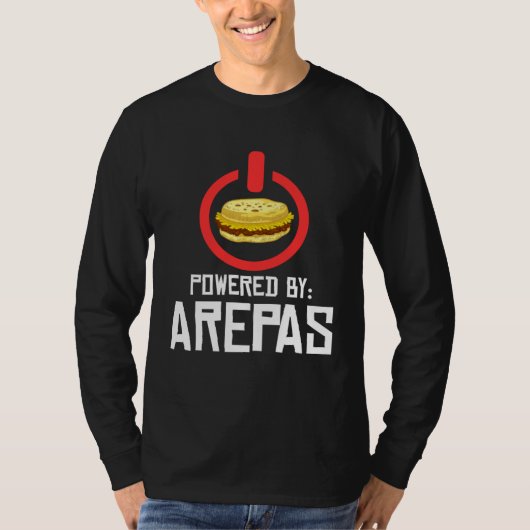 Arepa  Venezuela Colombia T-Shirt (Vorderseite)