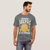 Arepas Lover Quiero Arepas Venezuelan Food n funny T-Shirt (Vorne ganz)