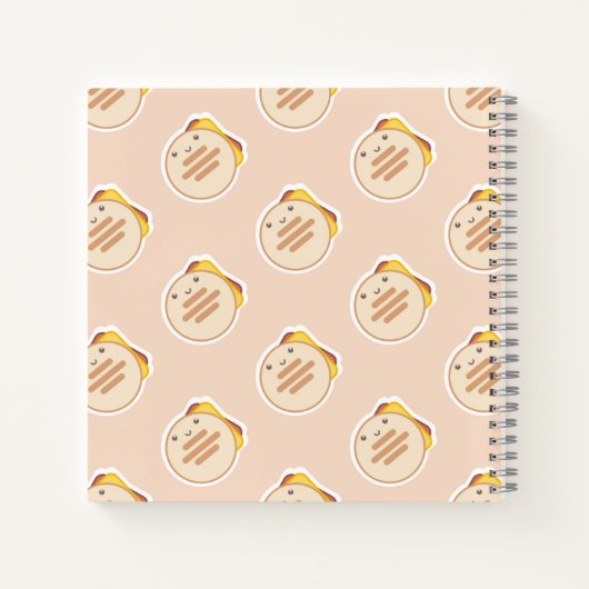 Arepita-Notebook Notizblock (Rückseite)