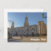 Arequipa, Perú, Catedral Basílica de Arequipa Postkarte (Vorne/Hinten)