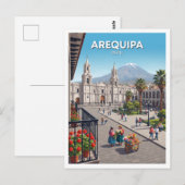 Arequipa Peru Geschenk Postkarte (Vorne/Hinten)