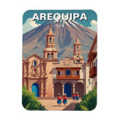 Arequipa Peru Travel Magnet (Vertikal)