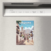Arequipa Peru Travel Magnet (In Situ (Geschirrspüler))