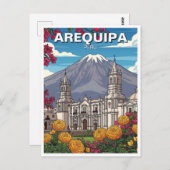 Arequipa Peru Travel Postkarte (Vorne/Hinten)