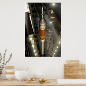 Ares 1 Rocket Poster (Küche)