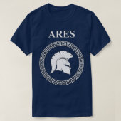Ares Alter griechischer Gott des Krieges T-Shirt (Design vorne)