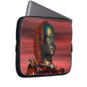 ARES CYBORG, HYPERION WORLD Science Fiction, SCI-F Laptopschutzhülle (Vorne Rechts)