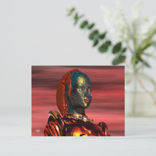 ARES - CYBORG POSTKARTE (Stehend Vorderseite)