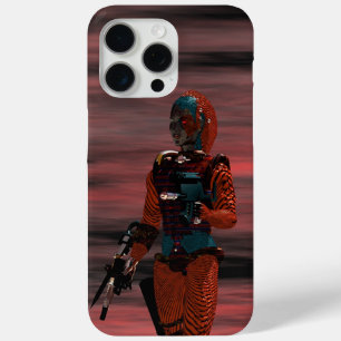 ARES CYBORG, RED SUNSET Science Fiction, Sci-Fi Case-Mate iPhone Hülle