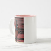 ARES - CYBORG ZWEIFARBIGE TASSE (Vorderseite Links)