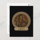 Ares God of War Postcard Postkarte (Vorne/Hinten)