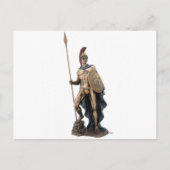 ARES GREEK WARRIOR GOD STATUE POSTKARTE (Vorderseite)