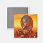 ARES IN WÜRDIGKEIT DER HYPERION-Science Fiction ,S Magnet (Vorderseite/Rückseite)