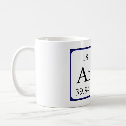 Ares Periodenname Tasse (Links)
