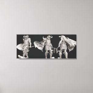 Ares Rücklauf Leinwanddruck