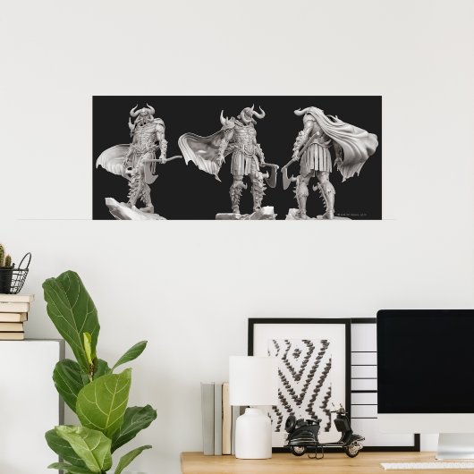 Ares Turnaround Poster (Heimbüro)