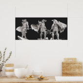 Ares Turnaround Poster (Küche)