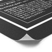 Aresti Aerobatic Humpty-Bump Super Decathlon Poster (Ecke)