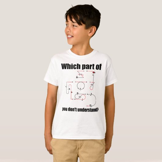 Aresti Symbol Aerobatic Pilot Flugmanöver T-Shirt (Vorne ganz)