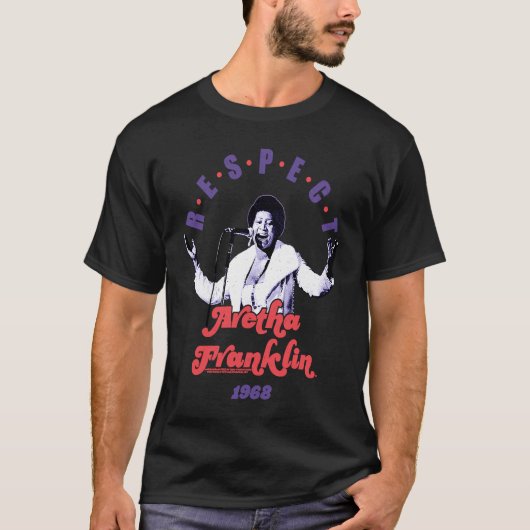 Aretha Franklin Respect T-Shirt (Vorderseite)