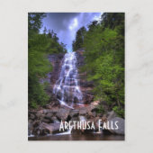 Arethusa Falls Postkarte (Vorderseite)