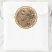 Arethusa Tetradrachm Sticker (Tasche)