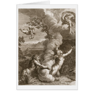 Arethusa, verfolgt von Alpheus und verwandelt sich