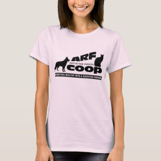 ARF Co-op schwarz auf weiß T-Shirt