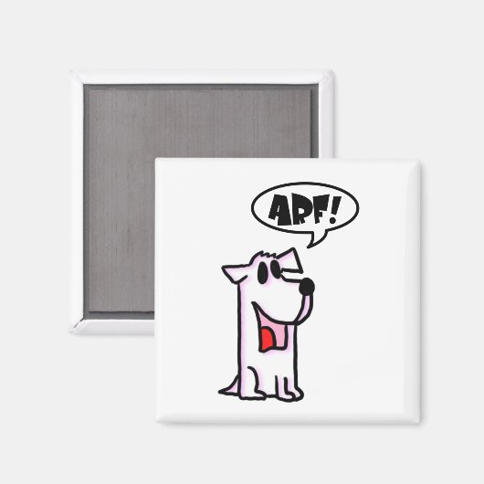 ARF Dog Magnet (Vorderseite/Rückseite)