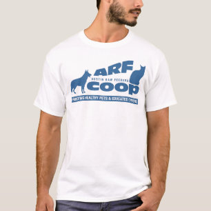 ARF Korb: Blau auf Weiß T-Shirt