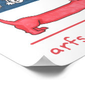 Arfs & Stripes Forever Poster (Ecke)