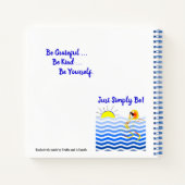 Arful Beach Journal Notizbuch (Rückseite)