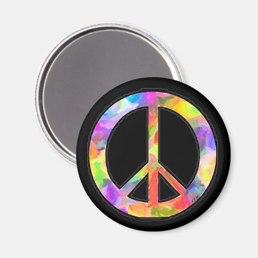 Arful Peace Magnet (Vorderseite/Rückseite)