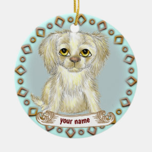Arfy Hund Keramik Ornament