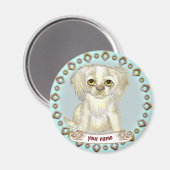 Arfy Hund Magnet (Vorderseite/Rückseite)