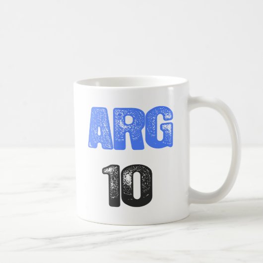 ARG 10! KAFFEETASSE (Rechts)