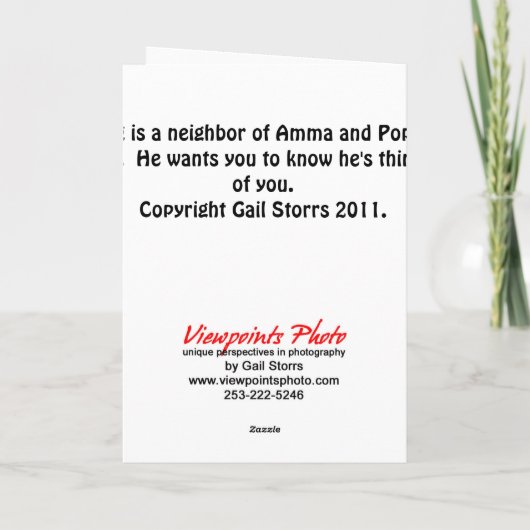 Arg Birthday Card 3 Karte (Rückseite)