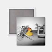 Arg! Monster!" Rubber Duck Magnet (Vorderseite/Rückseite)