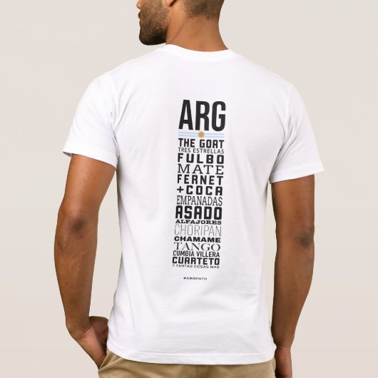 ARG-T - Shirt (Rückseite)
