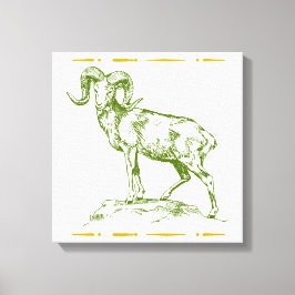 Argali Leinwanddruck