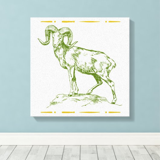 Argali Leinwanddruck (Insitu (Holzboden))