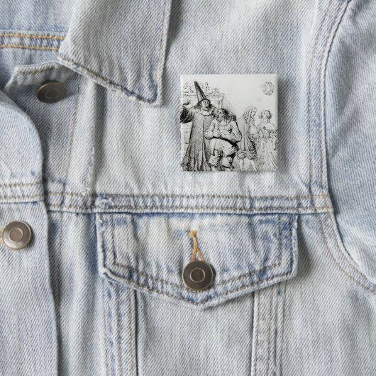 Argan und Monsieur Purgon Button (Beispiel)