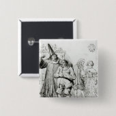 Argan und Monsieur Purgon Button (Vorne & Hinten)